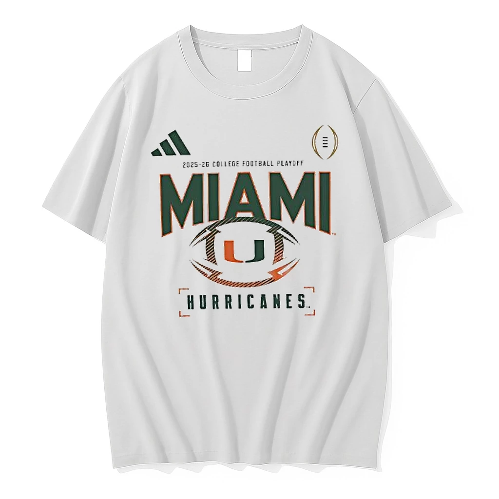 Miami Hurricanes2025 26 College Football Playoff Shirts