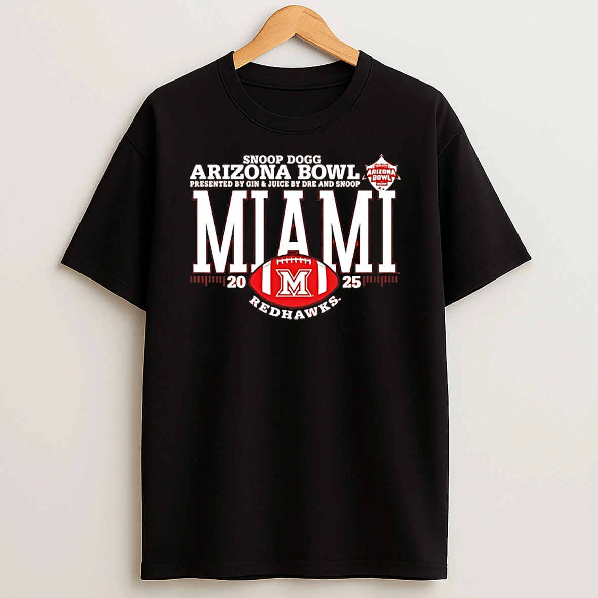 Miami Redhawks 2025 Arizona Bowl Football Shirts