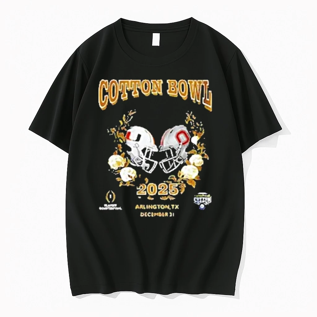 Miami Vs Ohio State Cotton Bowl 2025 Shirts