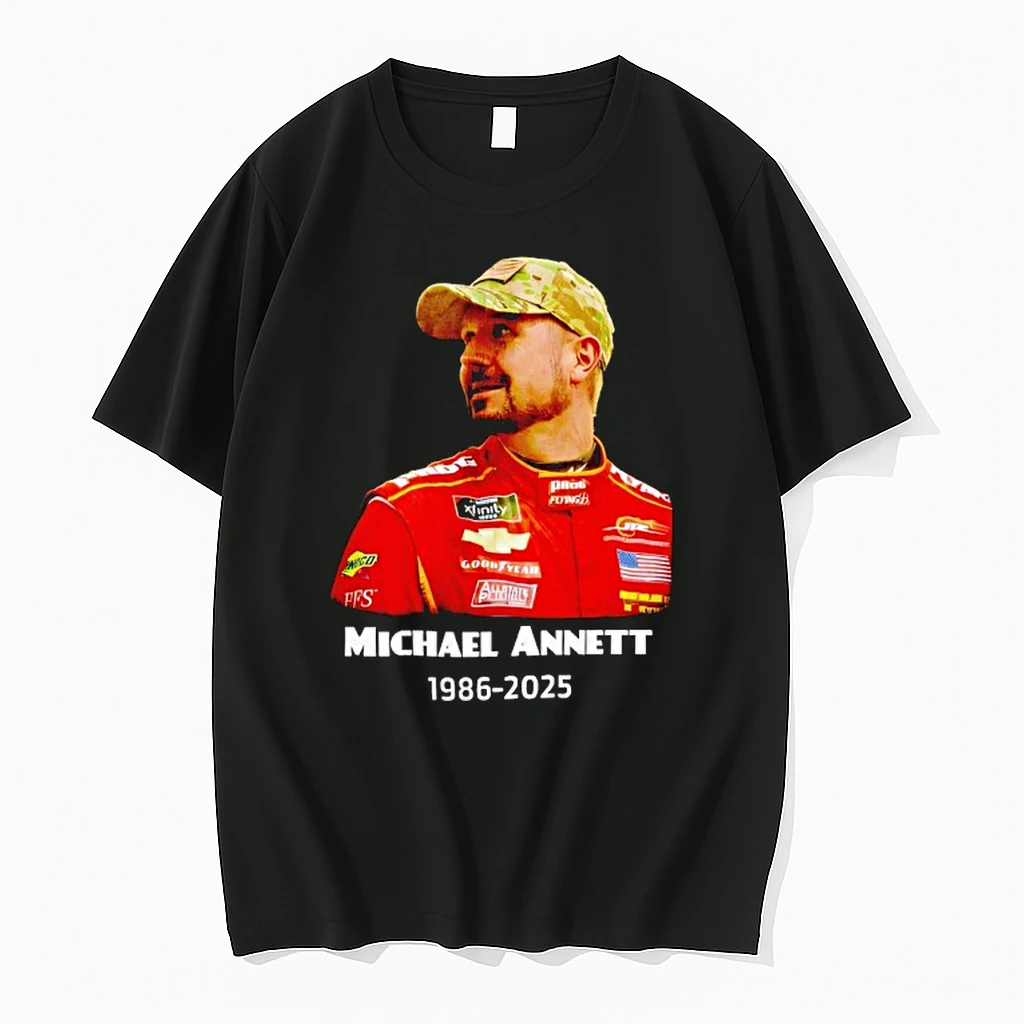 Michael Annett 1986 2025 Memorial Racing Driver Shirts