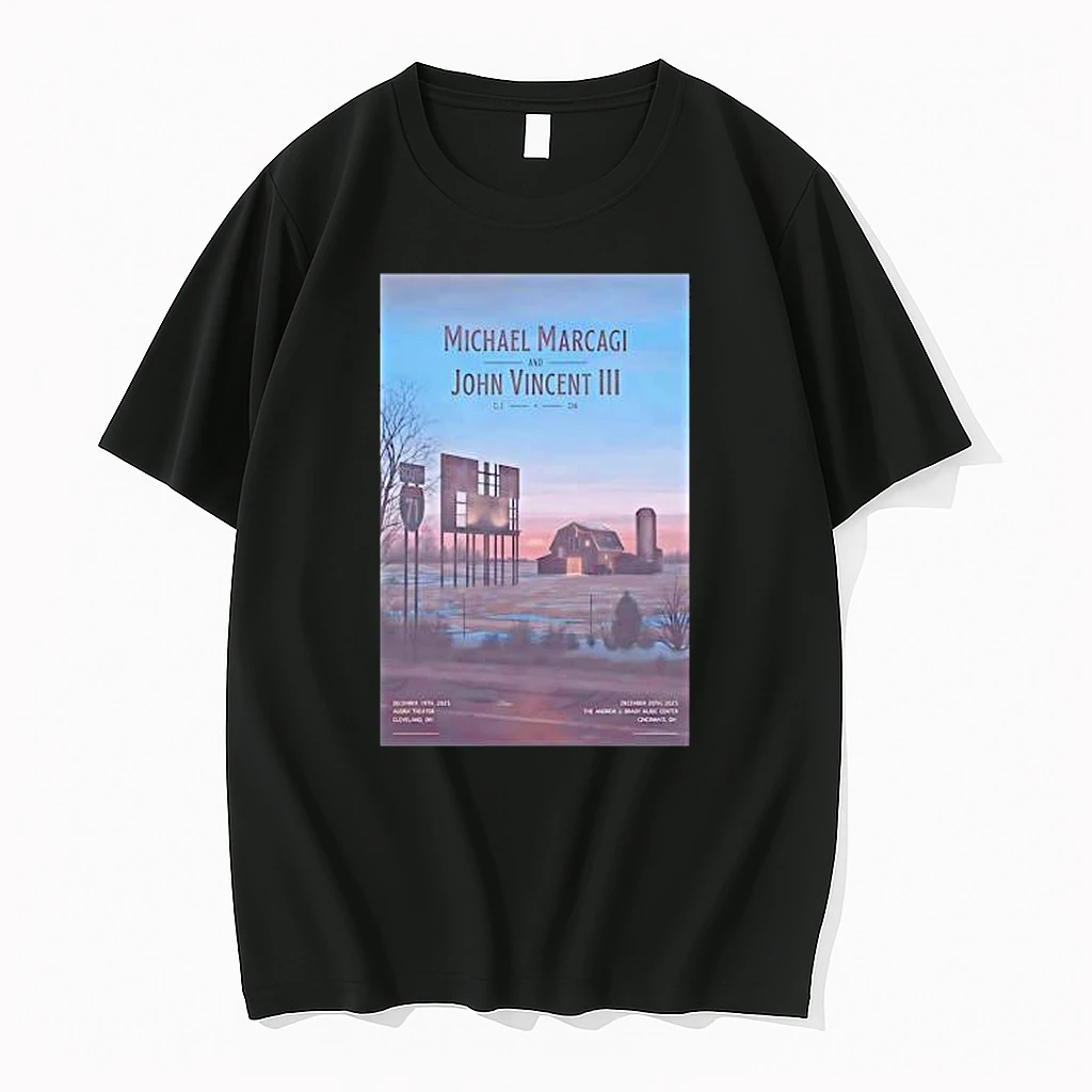 Michael Marcagi And John Vincent Cleveland Oh 12 19 To 12 20 2025 Shirts