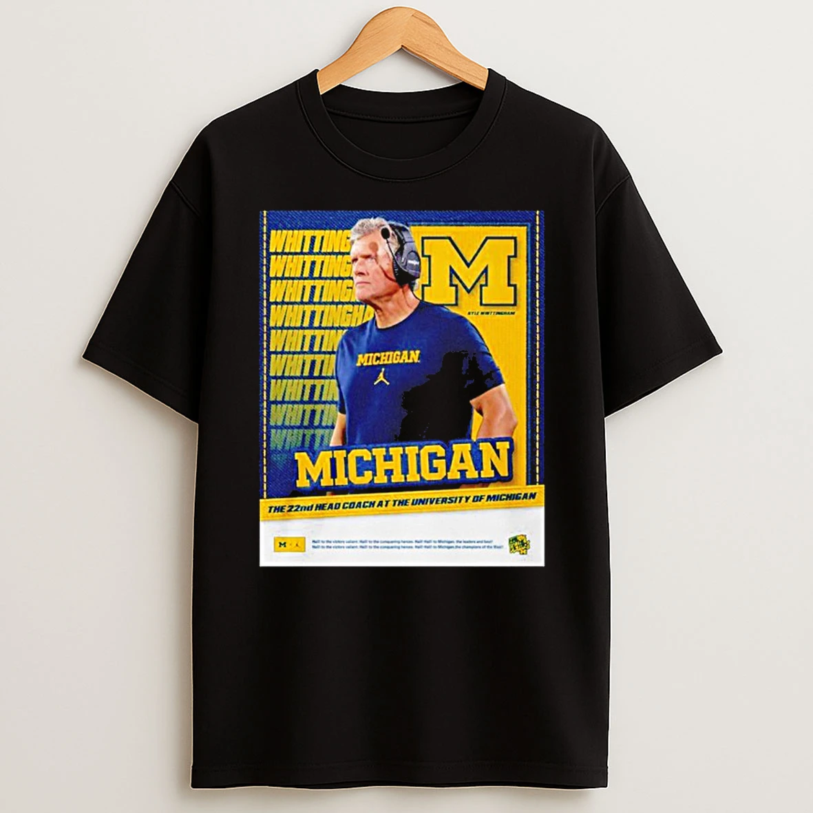 Michigan 22nd Head Coach Kyle Whittingham Shirts