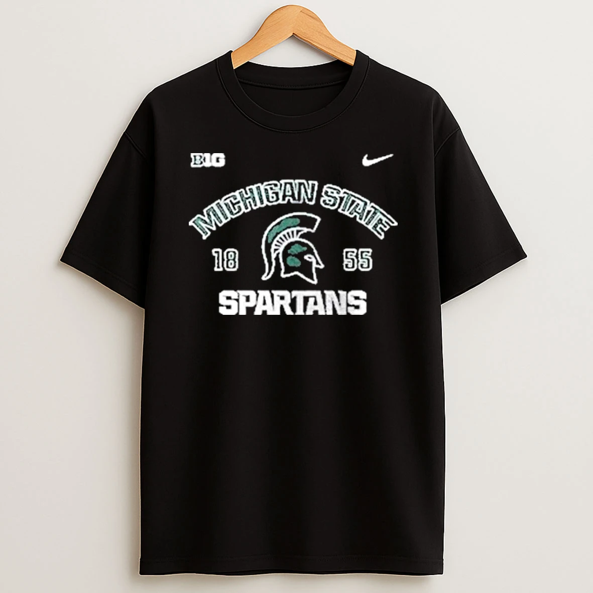 Michigan State Spartans Helmet Logo Est 1855 Shirts