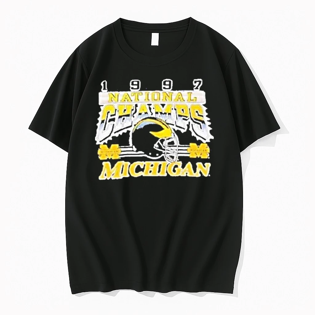 Michigan Wolverines Basketball National Champions 1997 Shirts