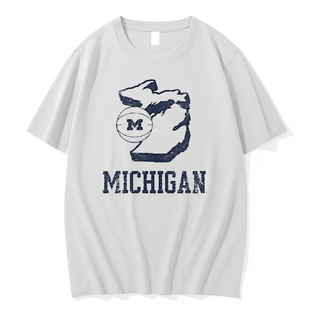 Michigan Wolverines Basketball State Shirts