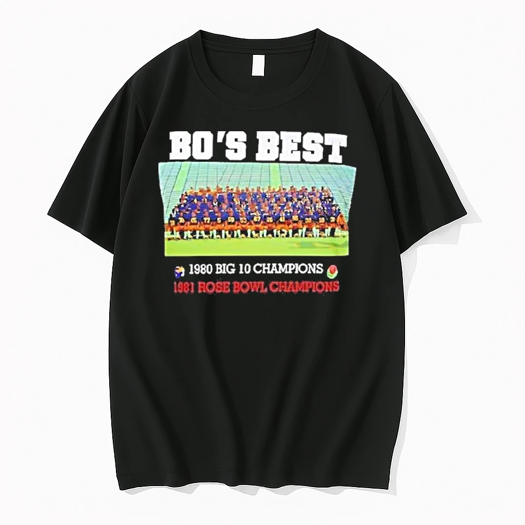 Michigan Wolverines Bos Best Big 10 Rose Bowl Champions Shirts