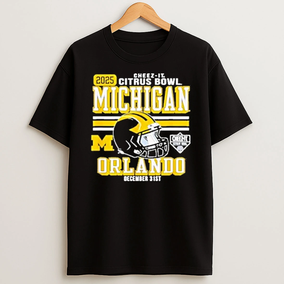 Michigan Wolverines Cheez It Citrus Bowl Michigan 2025 Shirts