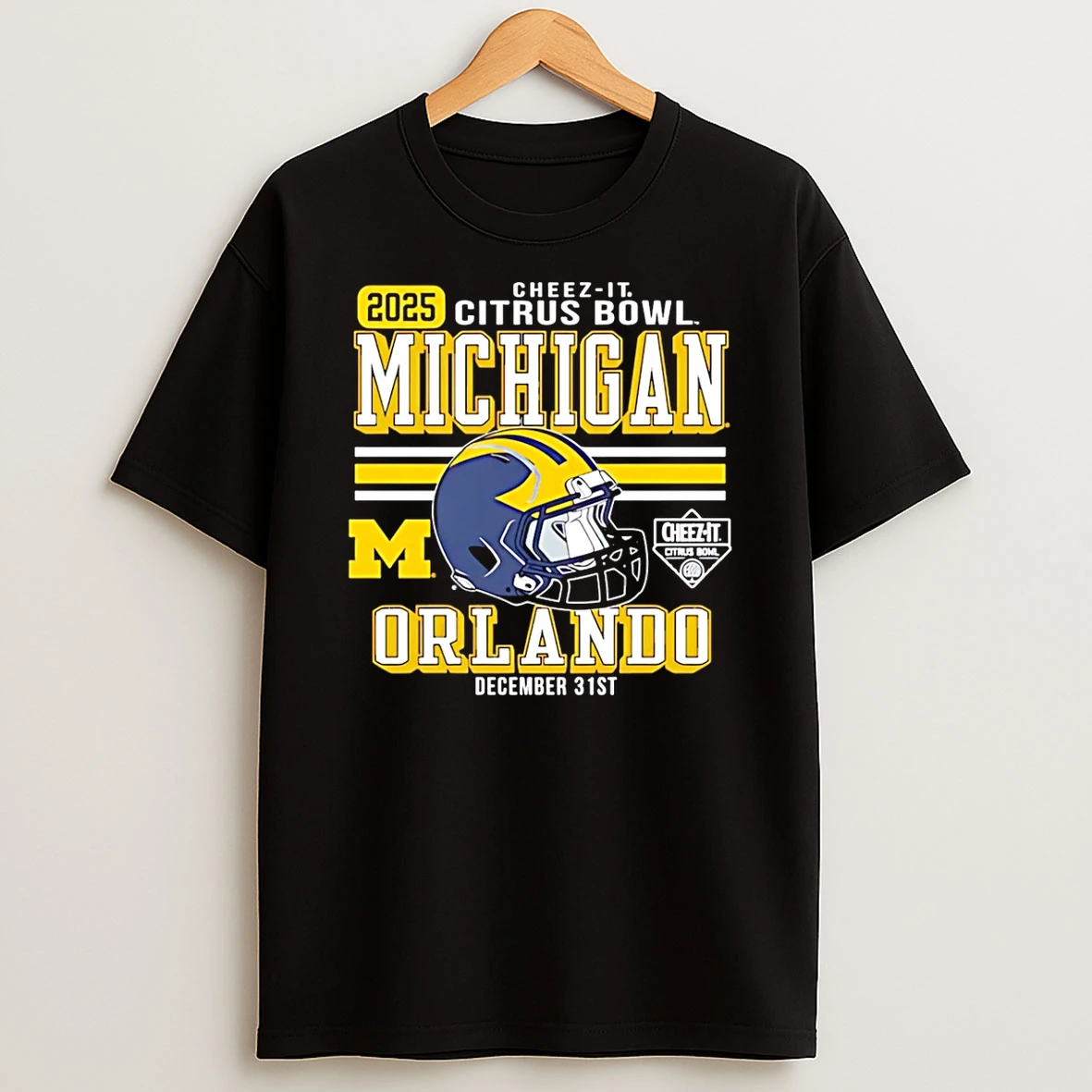 Michigan Wolverines Football Cheez It Citrus Bowl 2025 Shirts