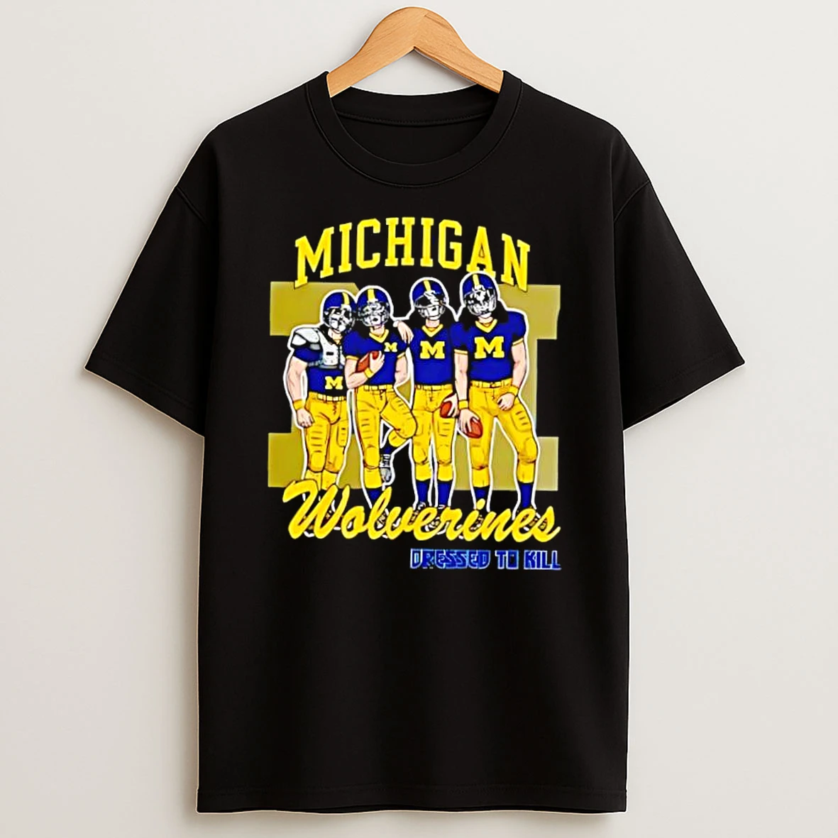 Michigan Wolverines X Dressed To Kill Shirts