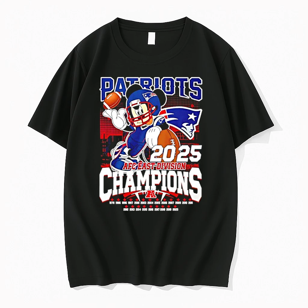 Mickey New England Patriots Afc East Division Champions 25 Shirts