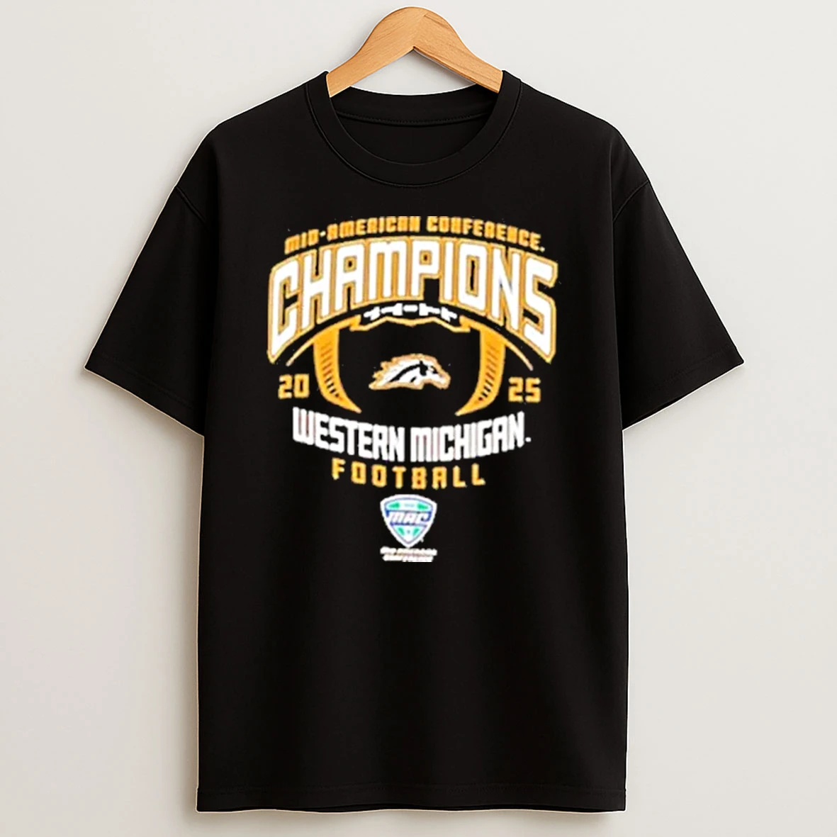 Mid American Conference Champions Western Michigan Broncos 2025 Shirts