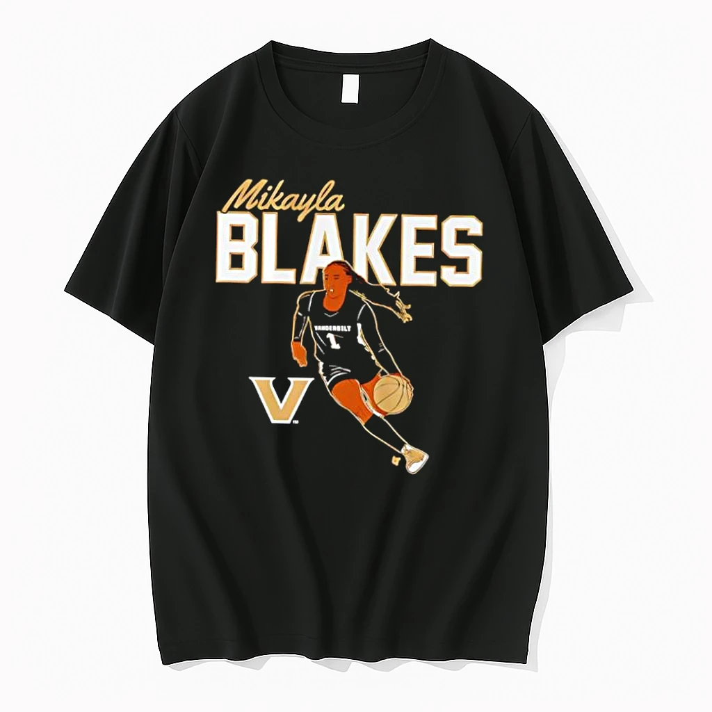 Mikayla Blakes Name Pose Vanderbilt Basketball Player Stylish Shirts