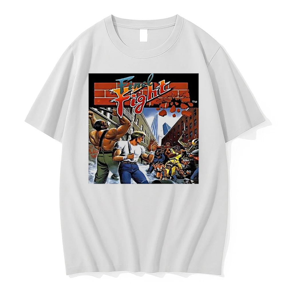 Mike Haggar Cody Travers Ninja Guy Final Fight Game 1989 City Metro Shirts