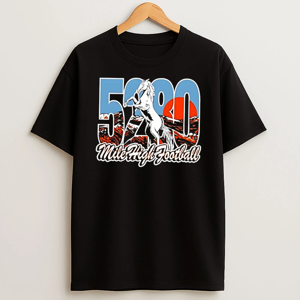 Mile High Football 5280 Horse Shirts