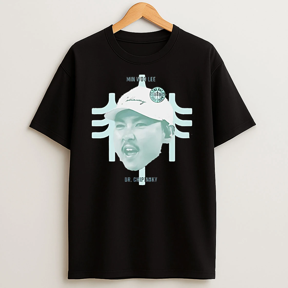 Min Woo Lee The Bay Golf Club Portrait Shirts