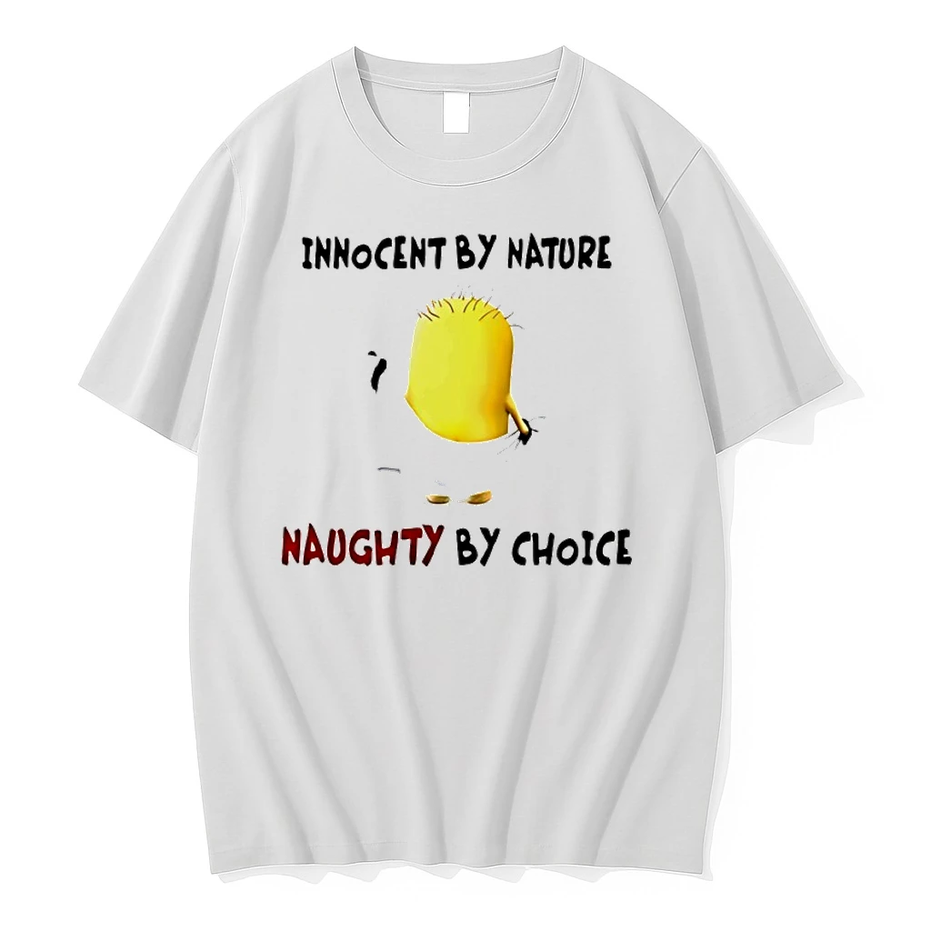 Minion Innocent By Nature Naughty By Choice Shirts