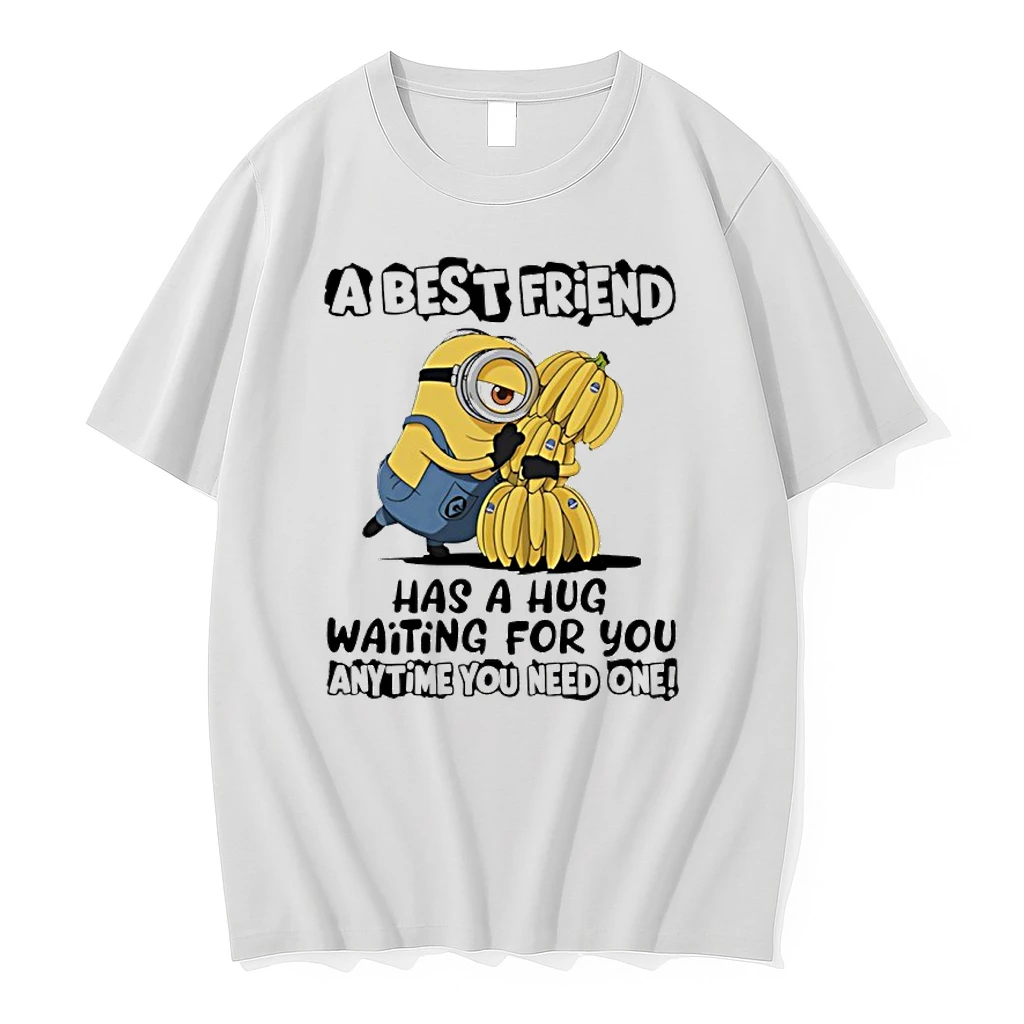 Minion With Banana A Best Friend Has A Hug Waiting For You Anytime You Need One Shirts