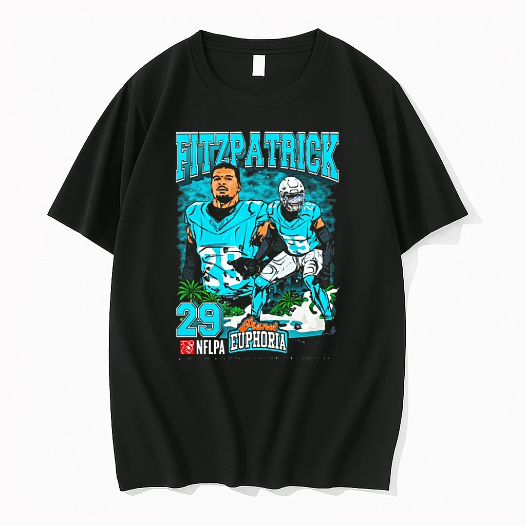 Minkah Fitzpatrick Miami Dolphins Nfl Planet Euphoria Artwork Shirts
