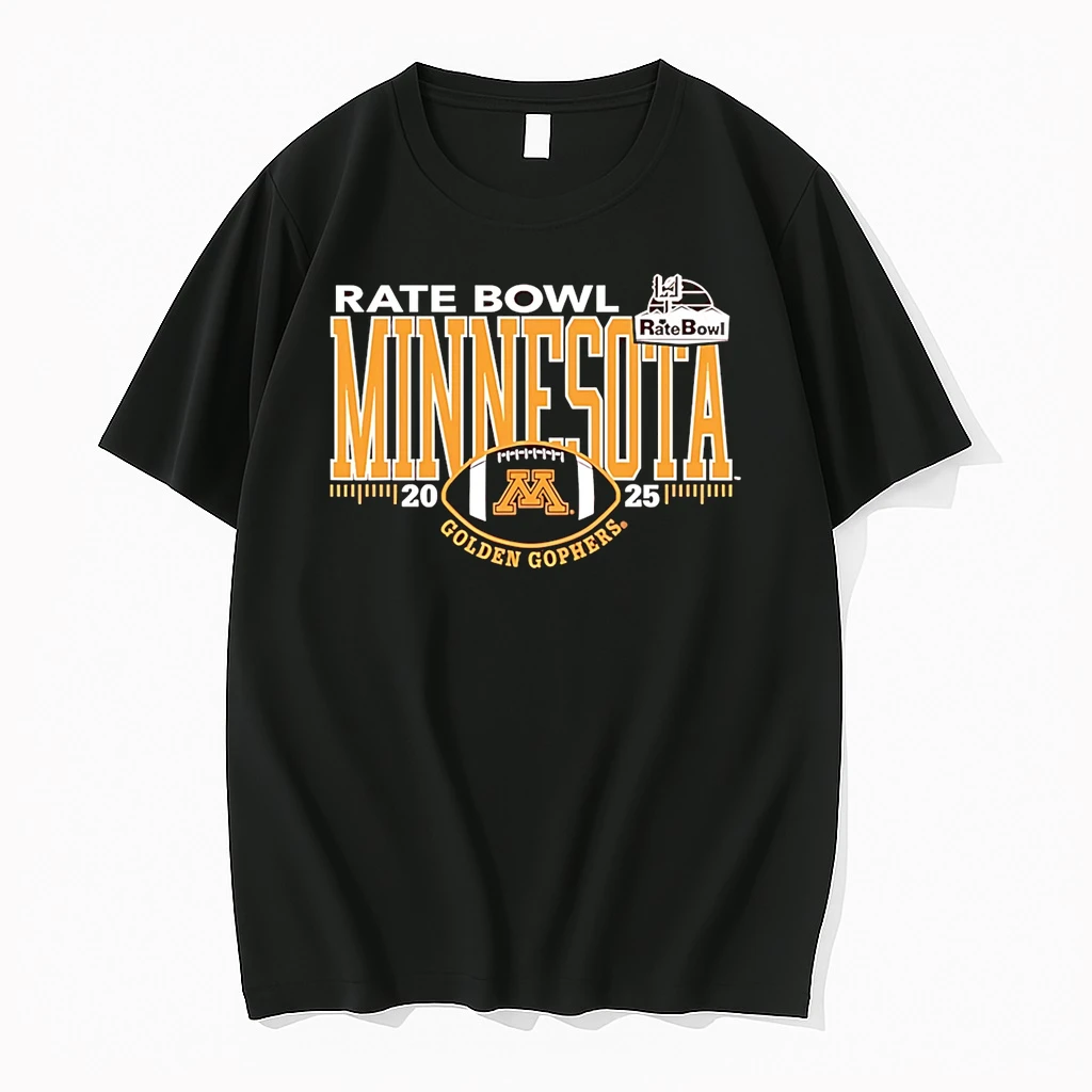Minnesota Golden Gophers 2025 Rate Bowl Shirts