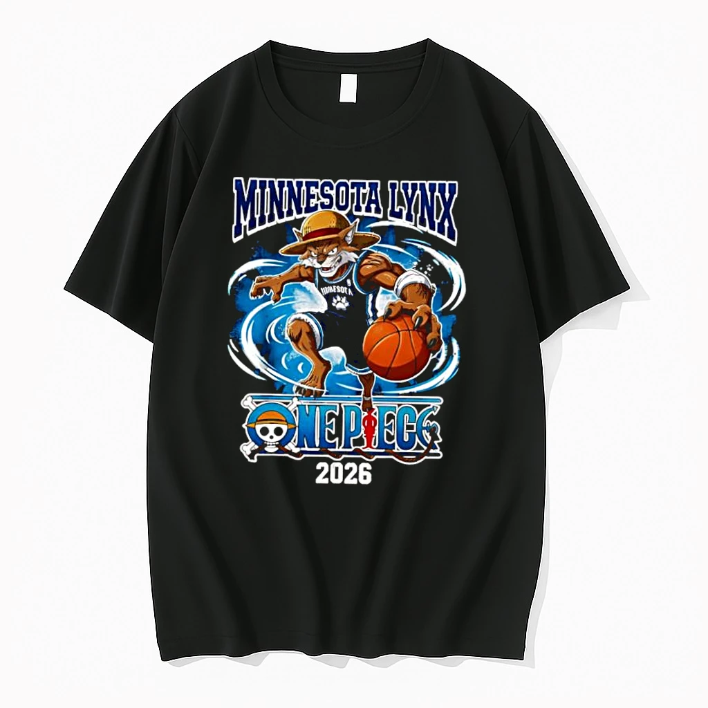 Minnesota Lynx X One Piece 2026 Cartoon Shirts