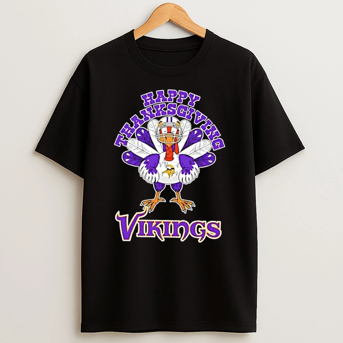 Minnesota Vikings Football X Turkey Happy Thanksgiving Shirts