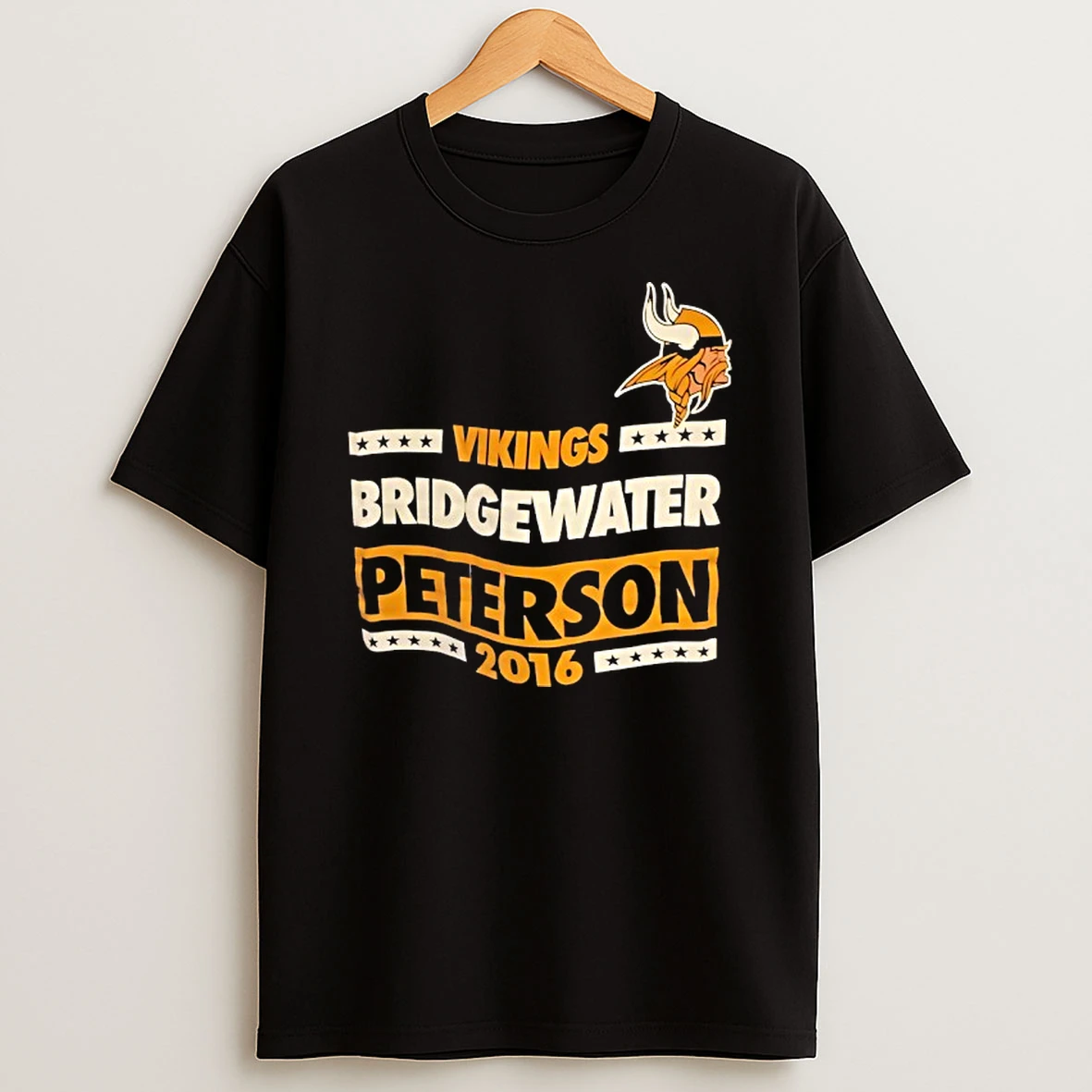 Minnesota Vikings Bridgewater Peterson 2016 Shirts