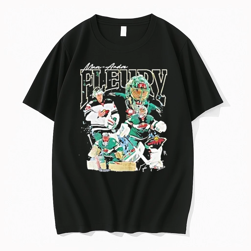 Minnesota Wild Marc Andre Fleury Mitchell Ness Shirts