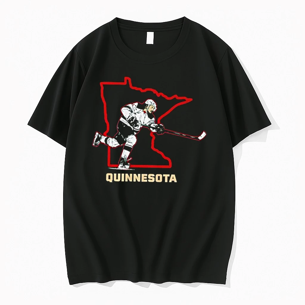 Minnesota Wild Quinn Hughes Quinnesota Map Shirts