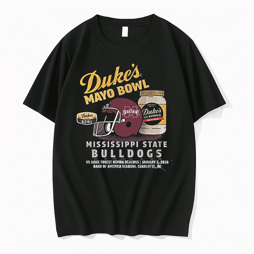 Mississippi State Bulldogs 2026 Dukes Mayo Bowl Bound Shirts