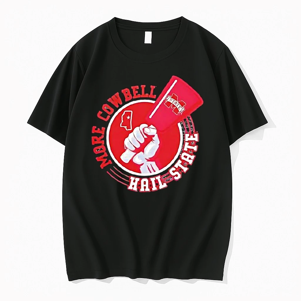 Mississippi State Bulldogs Football More Cowbell Hail State Shirts