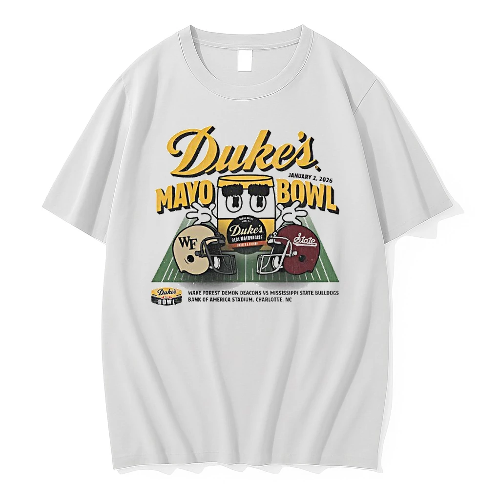 Mississippi State Bulldogs Vs Wake Forest Demon Deacons Dukes Mayo Bowl 2026 Shirts
