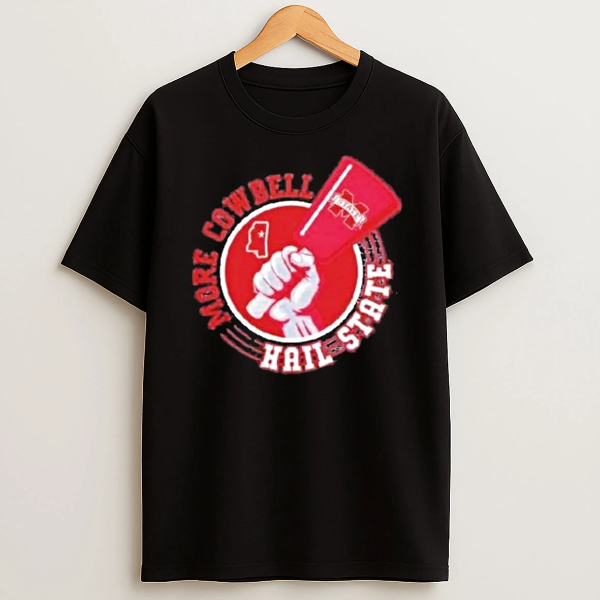 Mississippi State More Cowbell Hail State Shirts