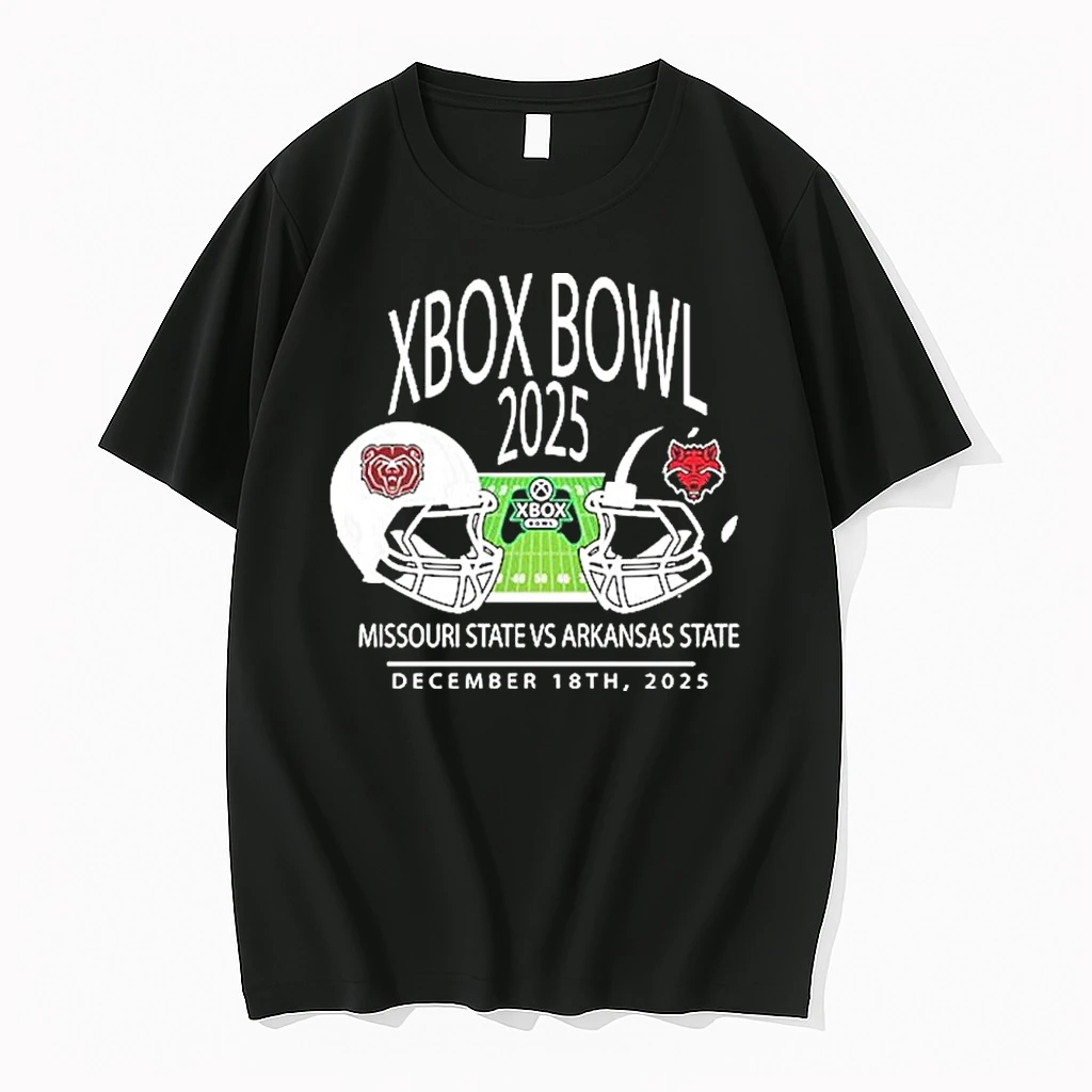 Missouri State Football Vs Arkansas State Xbox Bowl December 18th 2025 Shirts
