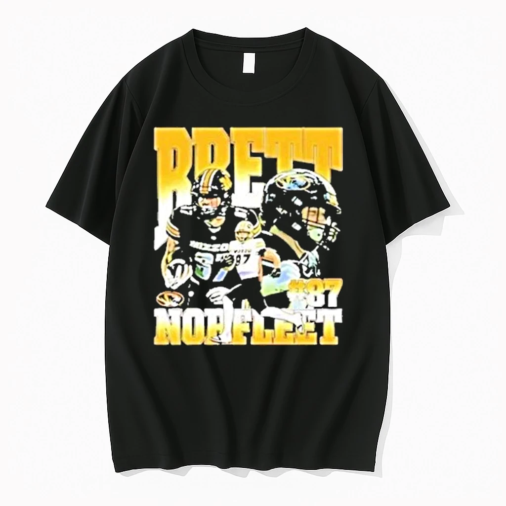 Mizzou Tigers Nil Brett Norfleet 87 Player Shirts