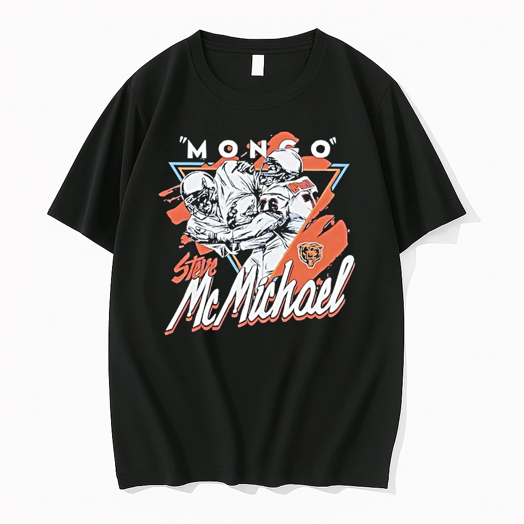 Mongo Steve Mcmichael Chicago Bears Former Graphic Shirts