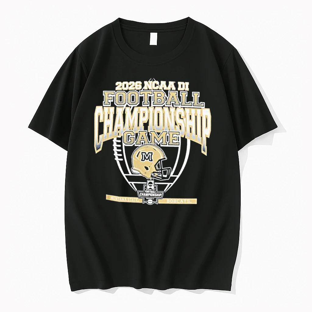 Montana State Bobcats 2026 Fcs Football Championship Game Shirts