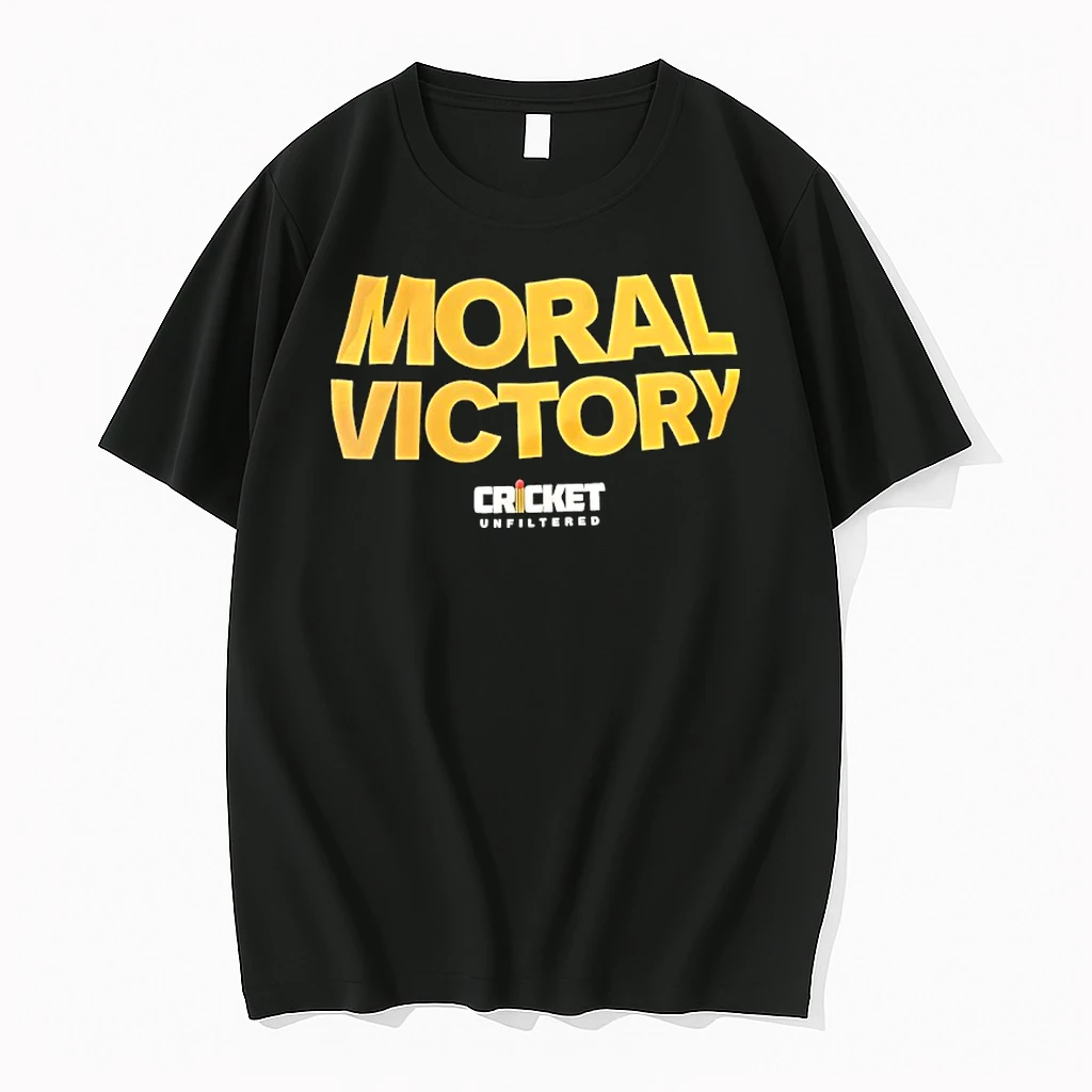 Moral Victory Cricket Unfiltered Logo Shirts