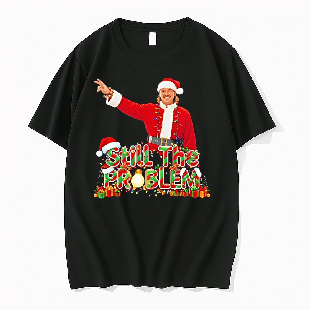 Morgan Wallen Wearing Santa Suit Still The Problem Merry Christmas Shirts