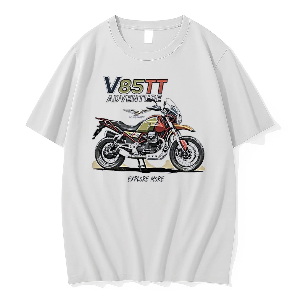Moto Guzzi V85 Tt Adventure Explore More Shirts