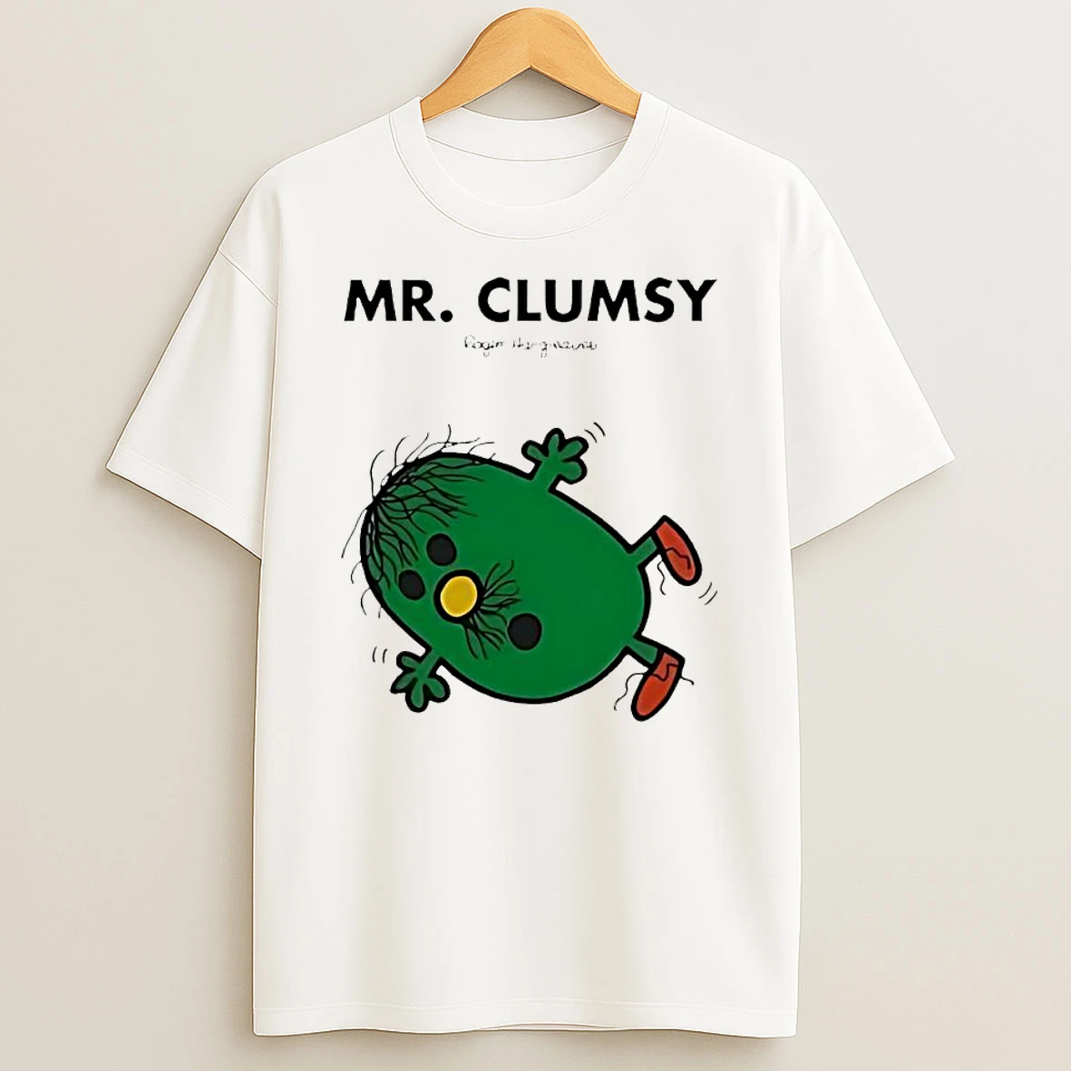 Mr Men Little Miss Mr Clumsy Shirts