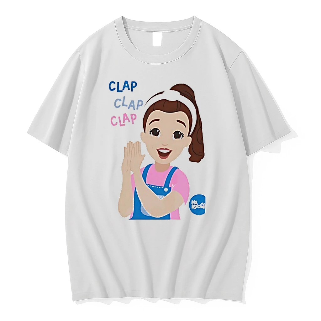Ms Rachel Beautiful Girl Clap Clap Clap Educational Shirts