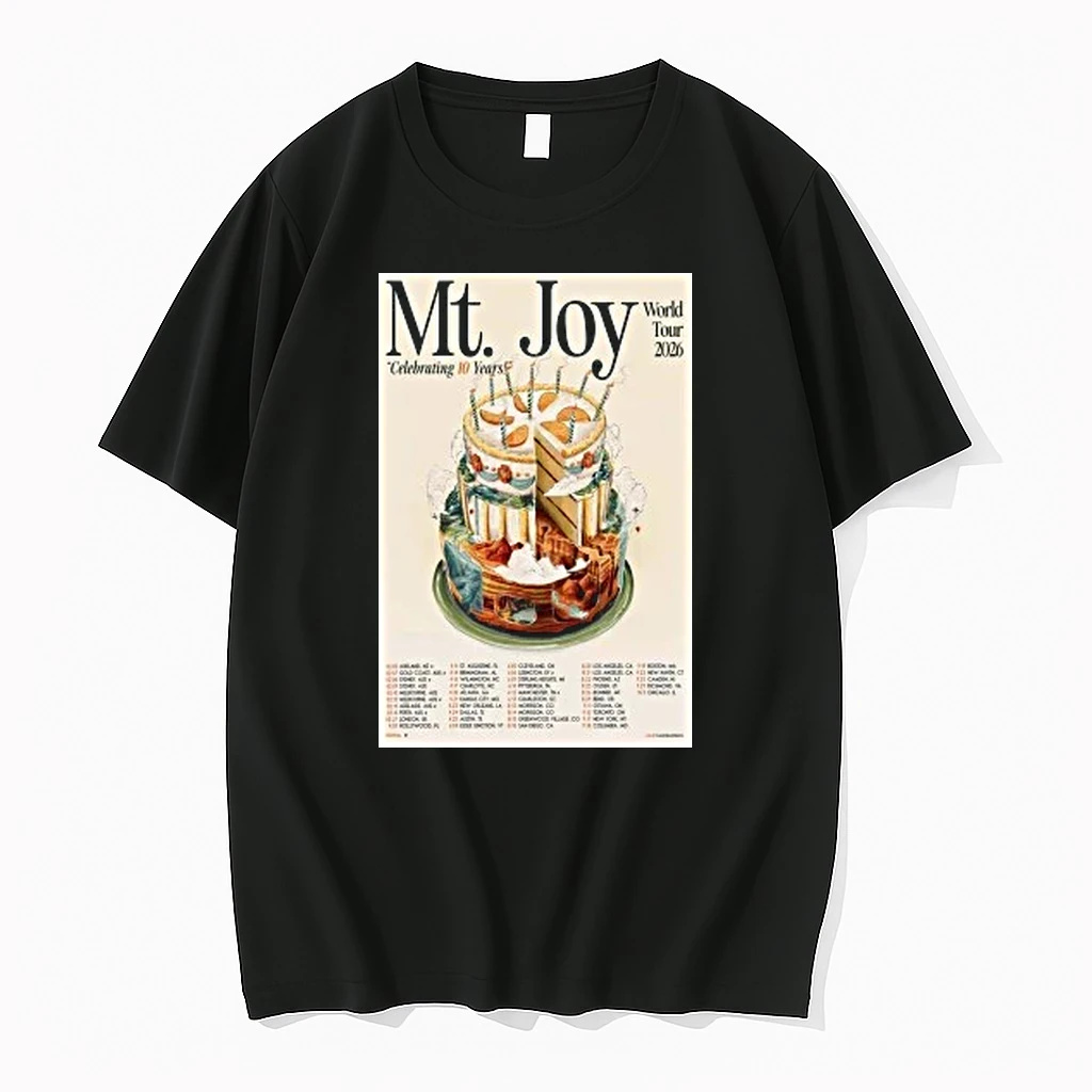 Mt Joy Celebrating 10 Years World Tour 2026 Shirts