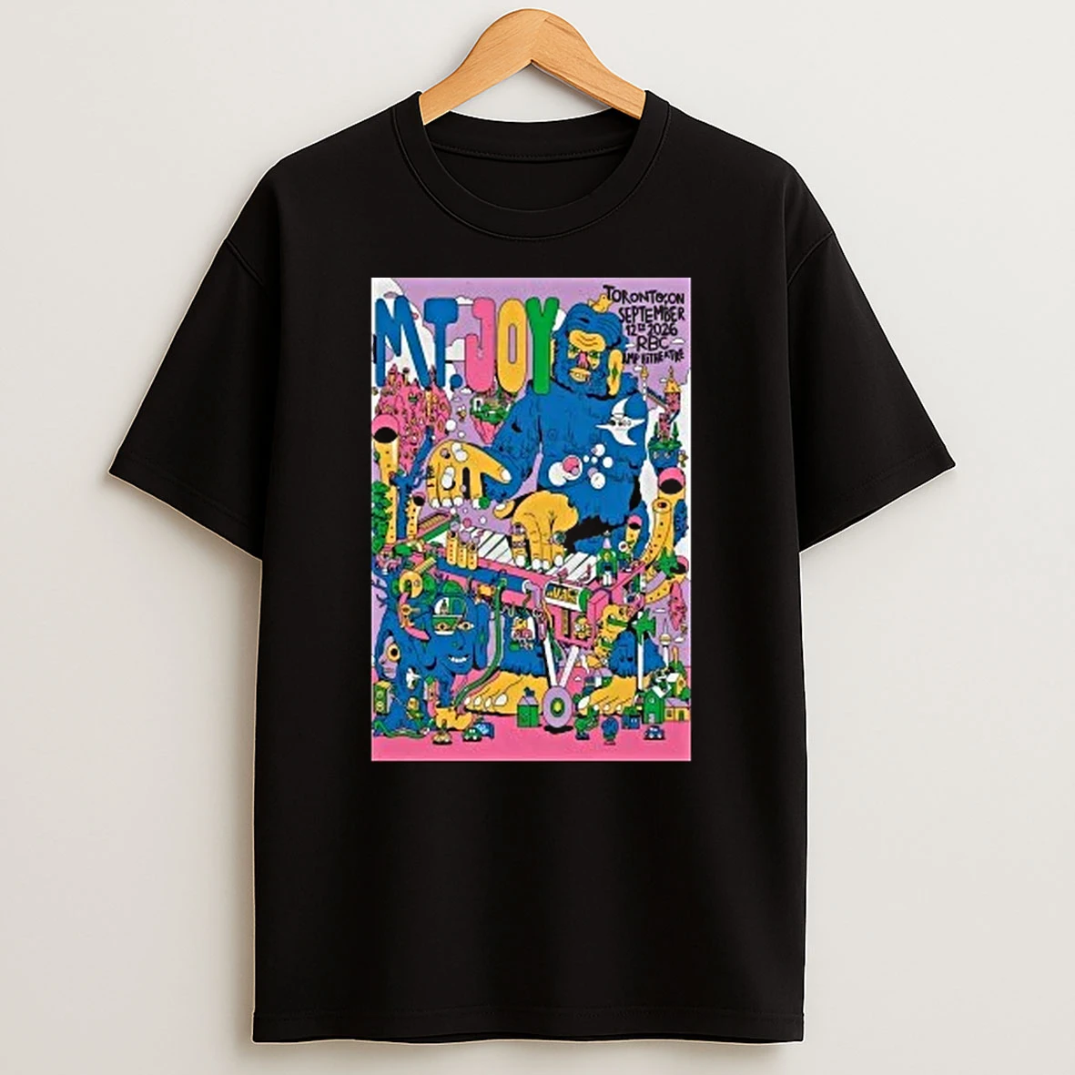 Mt Joy In Toronto On On Sept 12 2026 Shirts