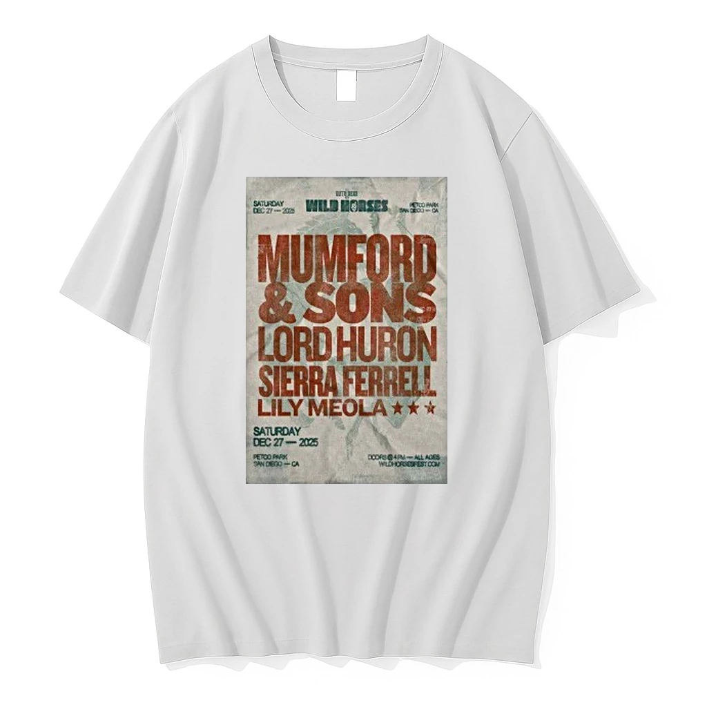 Mumford Sons Sierra Ferrell Lily Meola Dec 27 2025 Shirts