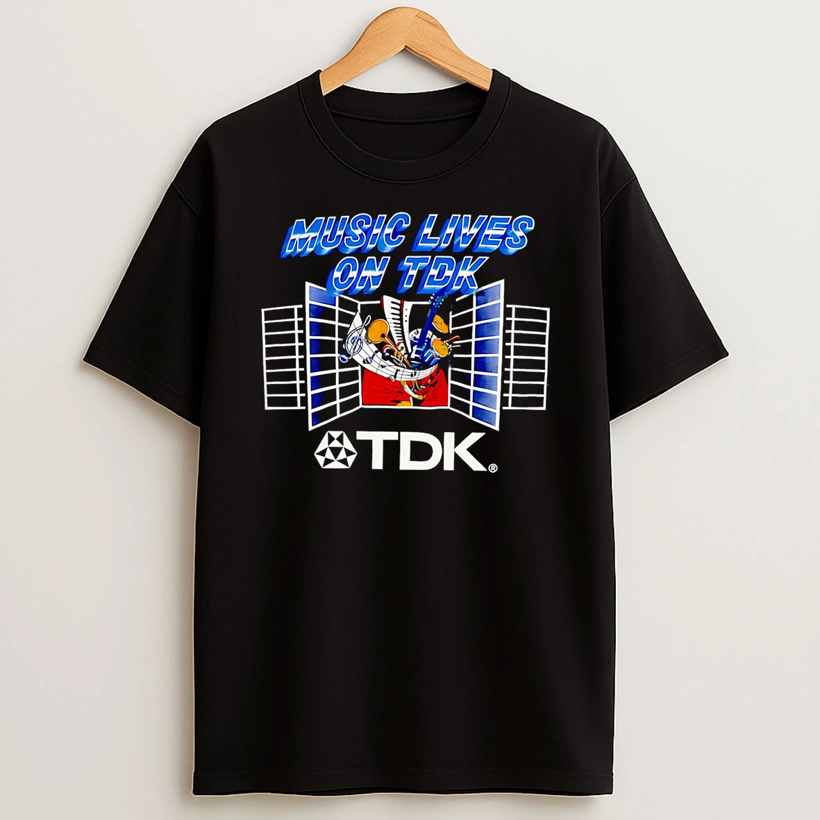 Music Lives On Tdk Stranger Things Shirts