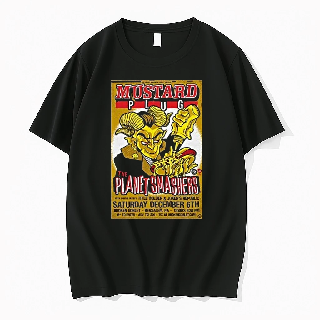 Mustard Plug And The The Planet Smashers Broken Goblet In Bensalem Pa Dec 6 2025 Shirts