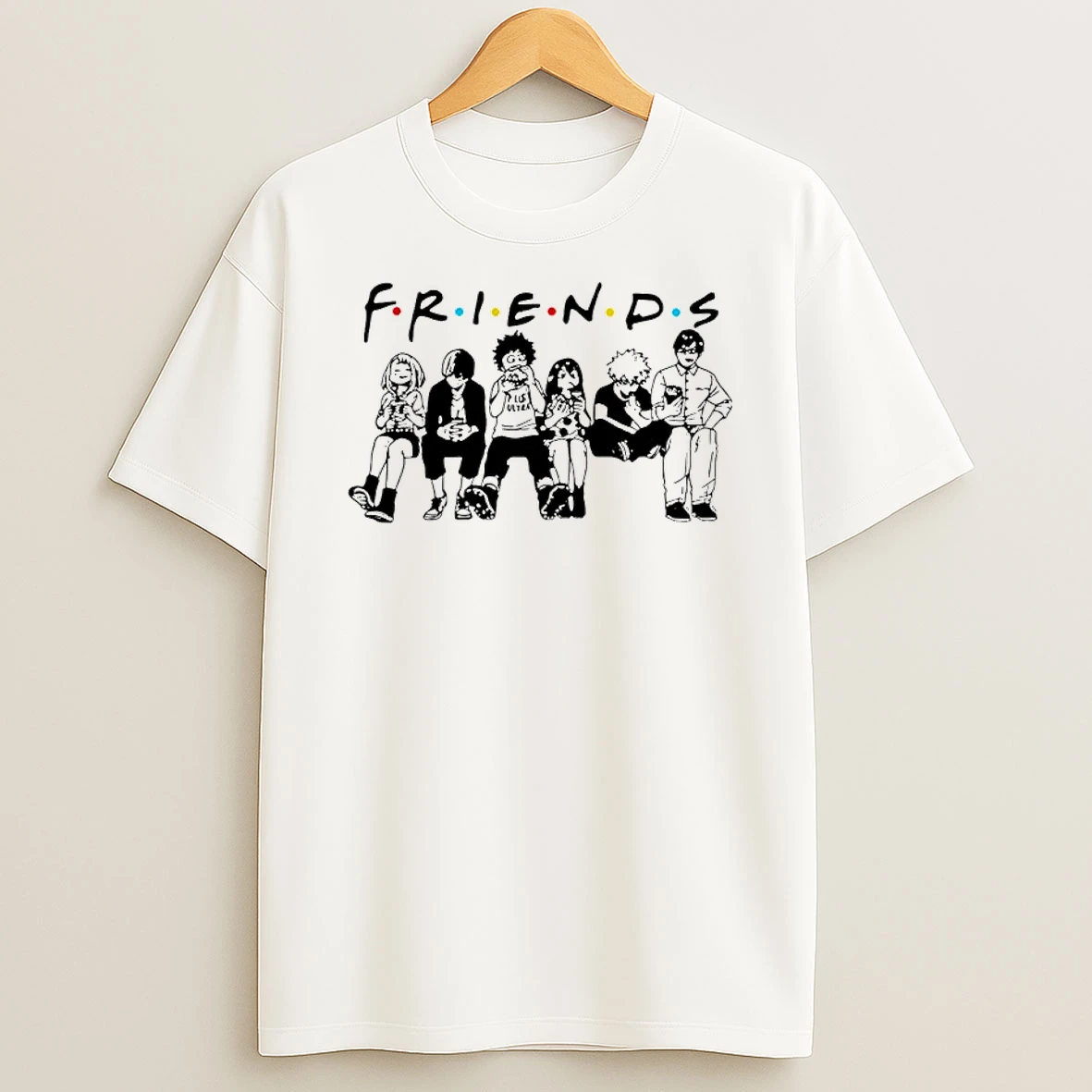 My Hero Academia Friends Shirts
