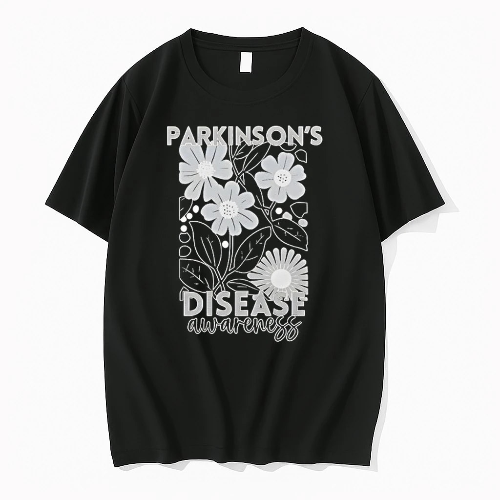 My God Is Stronger Than Parkinsons Disease Awareness Flower Shirts