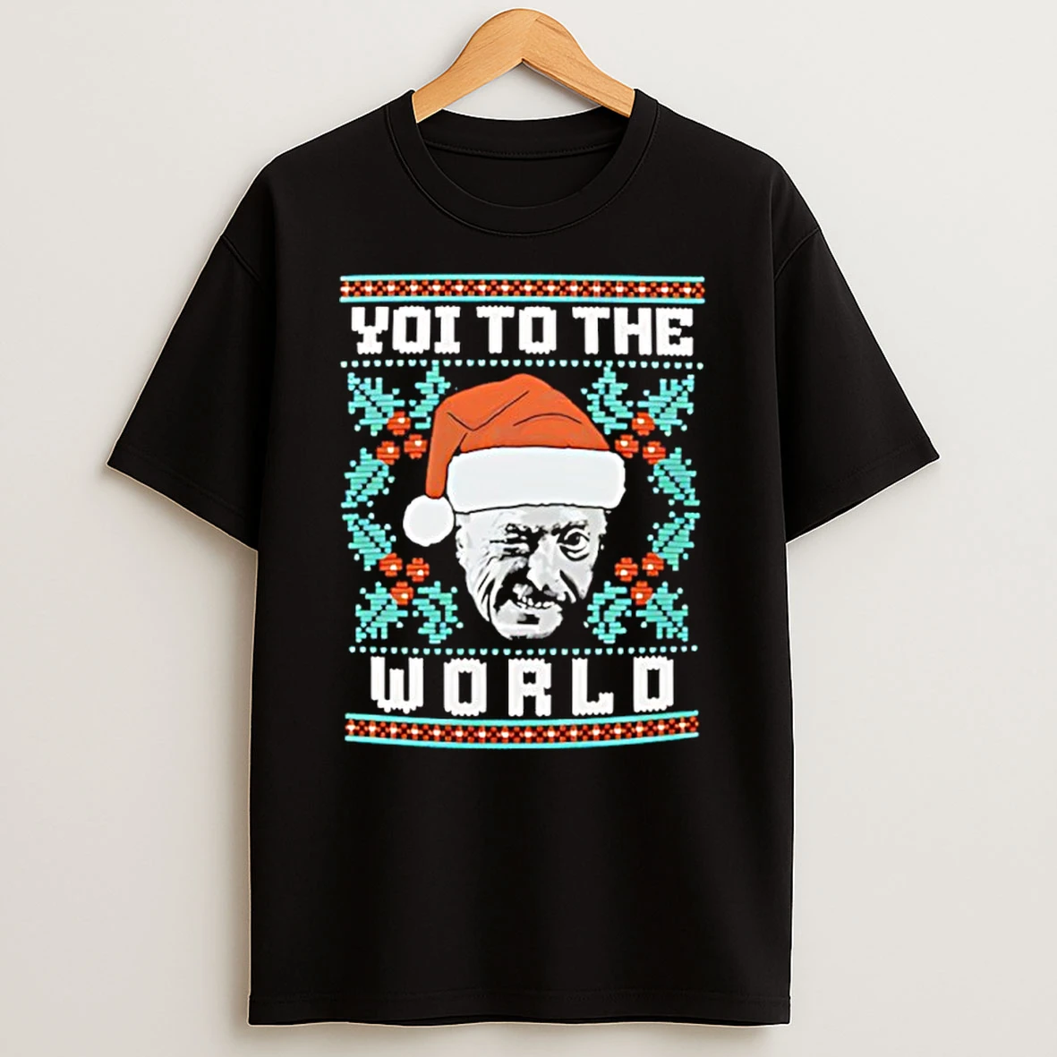 Myron Cope Yoi To The World Pittsburgh Christmas Shirts
