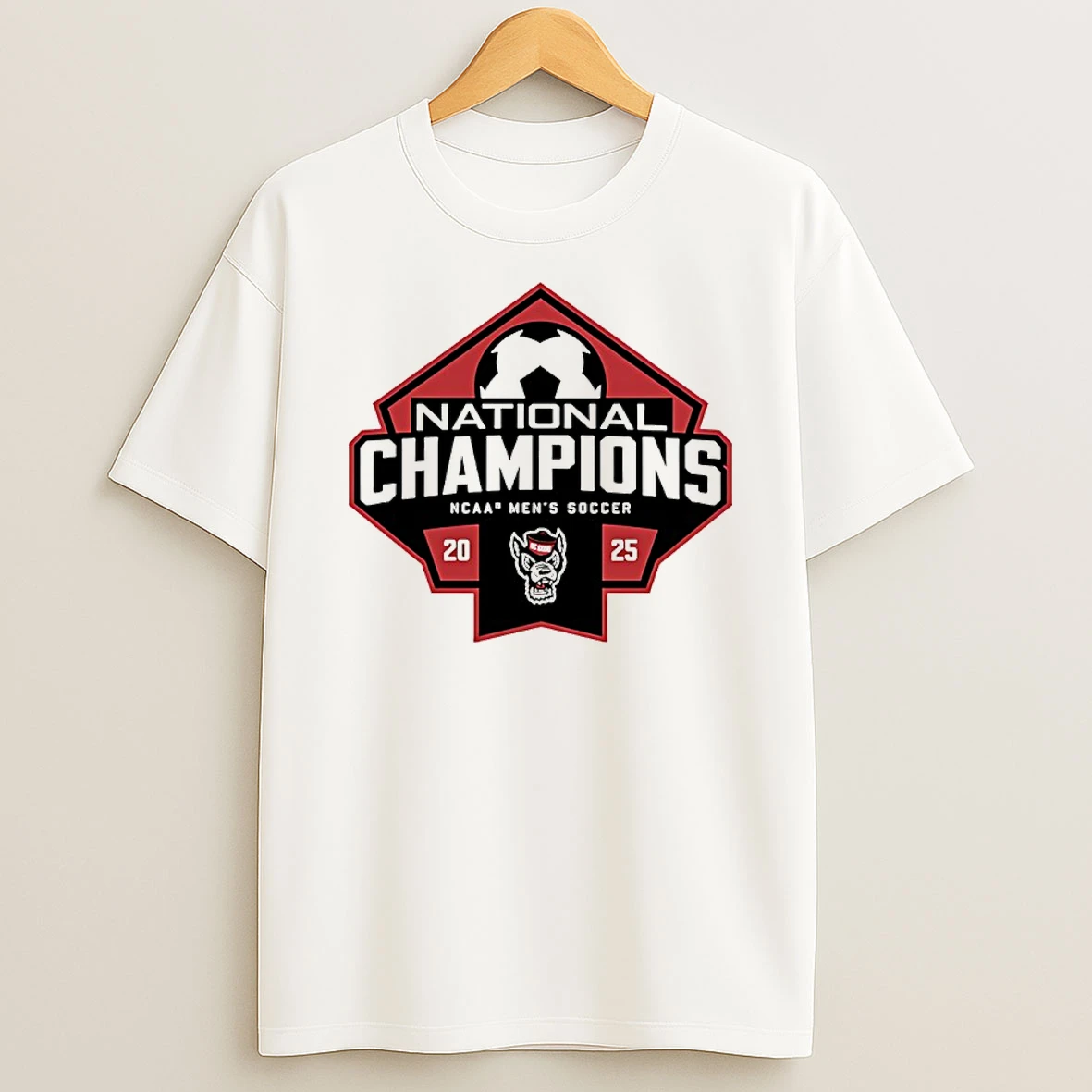 Nc State National Champions Ncaa Mens Soccer 2025 Shirts